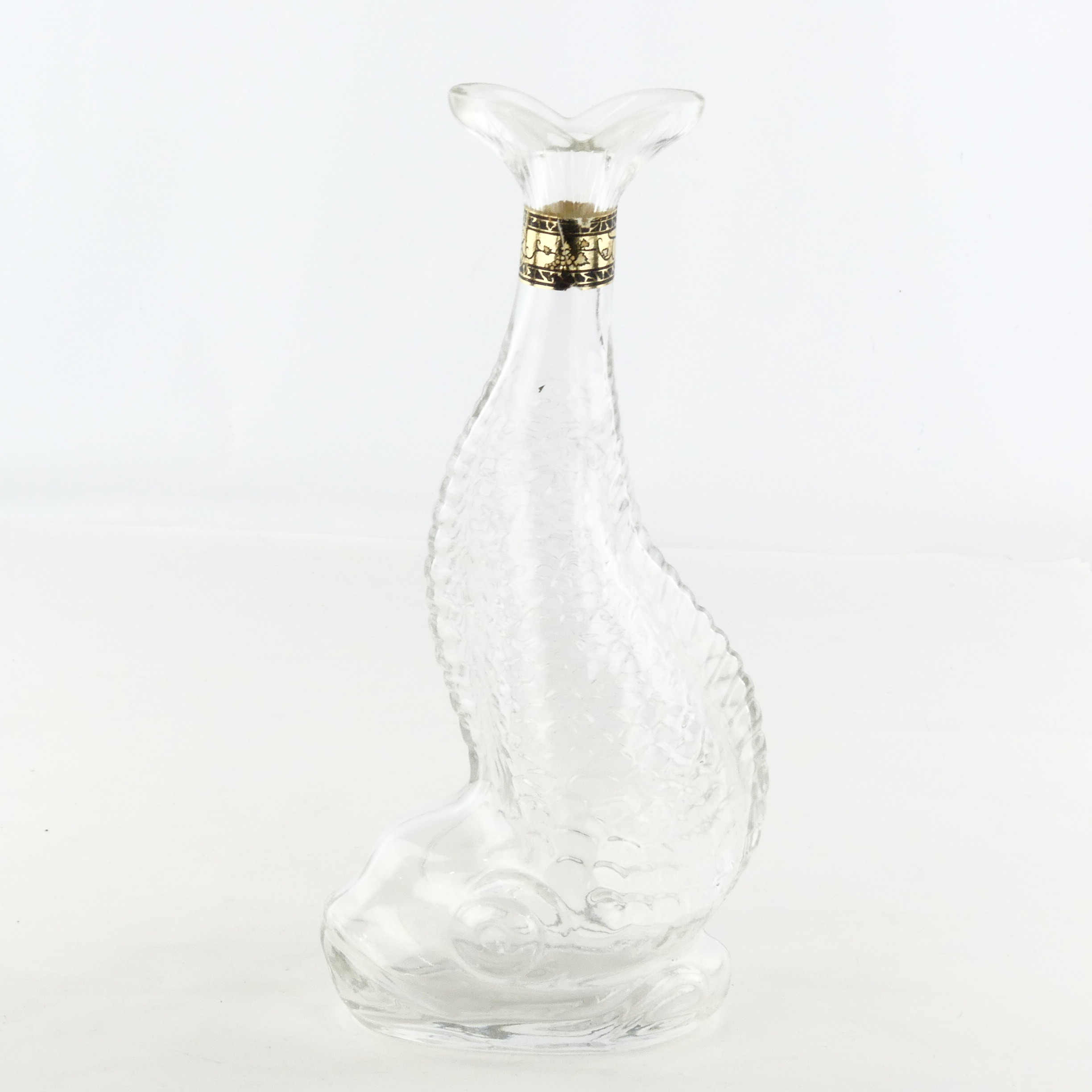 Voir photo 5 de Bouteille poisson vintage en verre moulé Bouteille poisson vintage en verre moulé Très bon état reconditionné photo 5