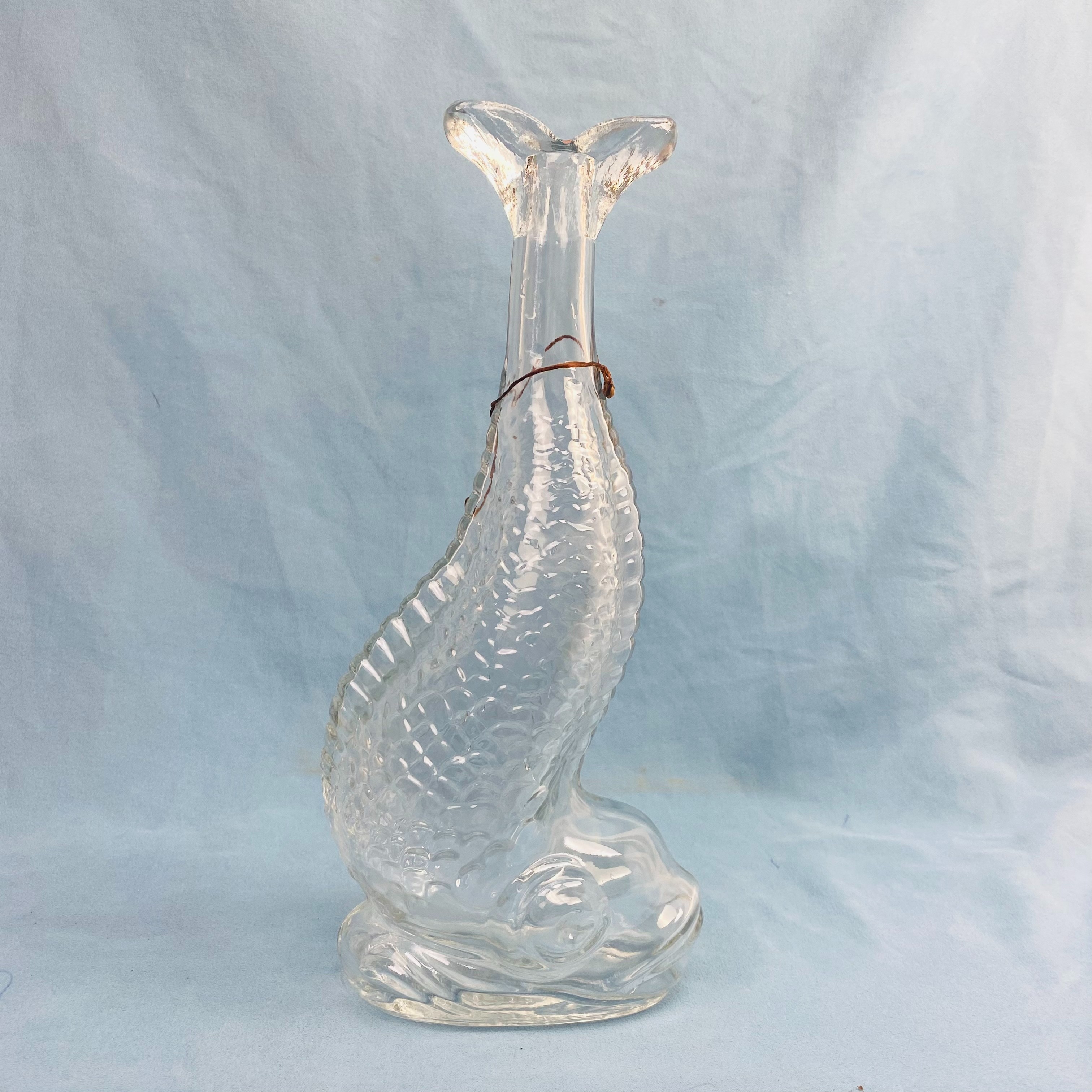Voir photo 2 de Bouteille poisson vintage "Muscat de Frontignan" Année 60 Bouteille poisson vintage "Muscat de Frontignan" Année 60 Bon état reconditionné photo 2