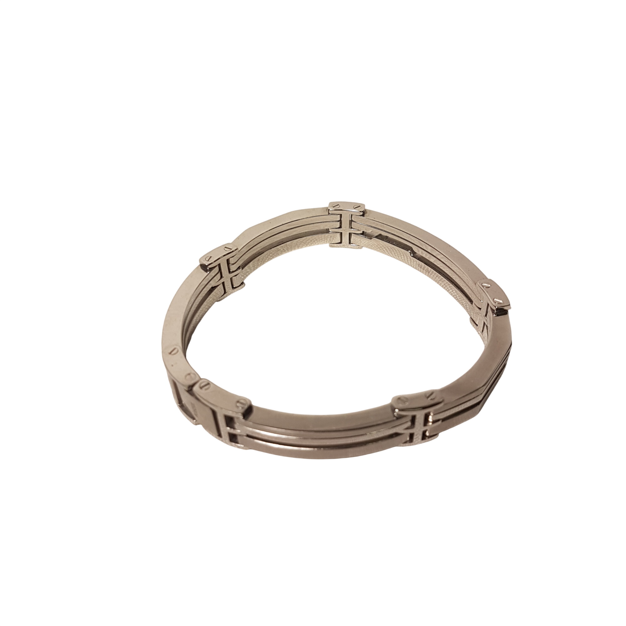 Acheter Bracelet acier Fossil en parfait état diamètre 5,6 cm Parfait état - 15,00 € Bracelet acier Fossil en parfait état diamètre 5,6 cm Parfait état reconditionné disponible sur Label Emmaüs