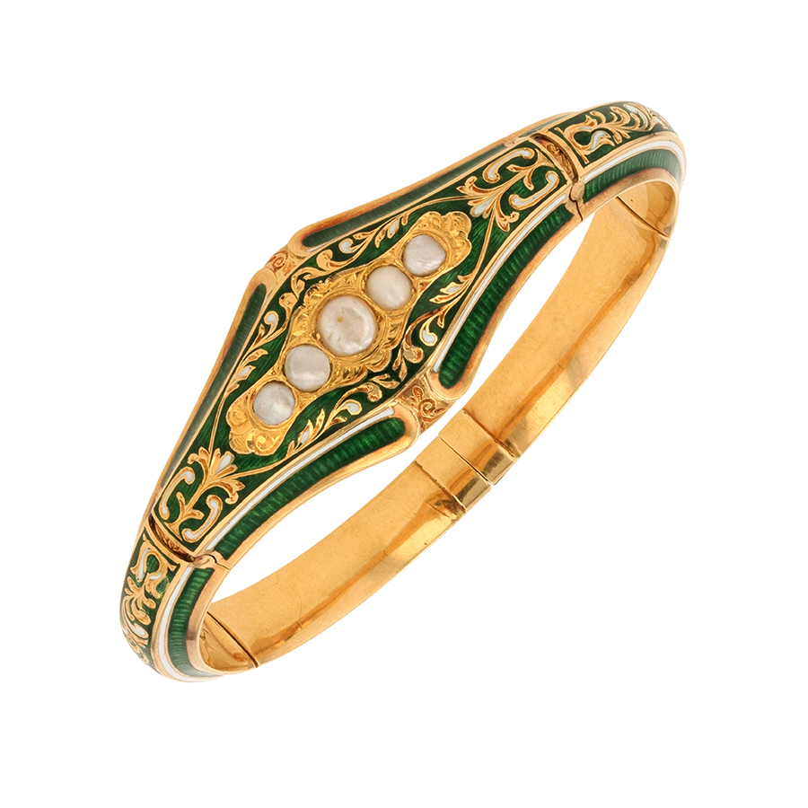 Bracelet ancien Parfait état - 5400,00 € Bracelet ancien Parfait état reconditionné disponible sur Gemme Les Bijoux