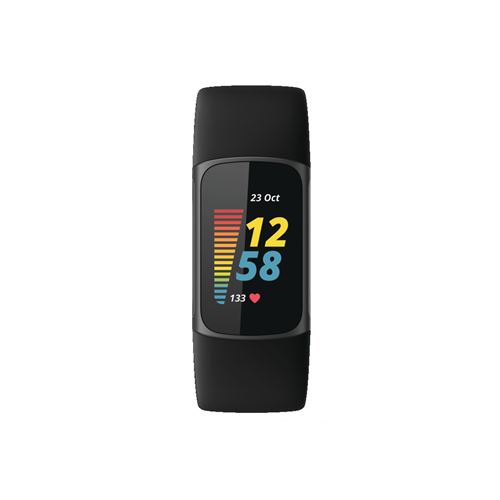 Bracelet connecté Fitbit Charge 5 Noir État correct Fitbit reconditionné disponible sur Fnac