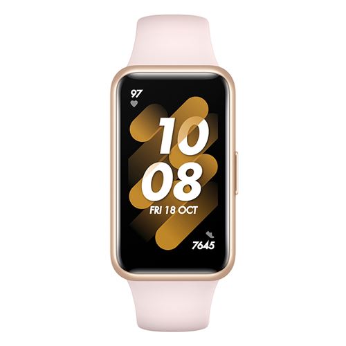 Bracelet connecté Huawei Band 7 Rose État correct Huawei reconditionné disponible sur Fnac