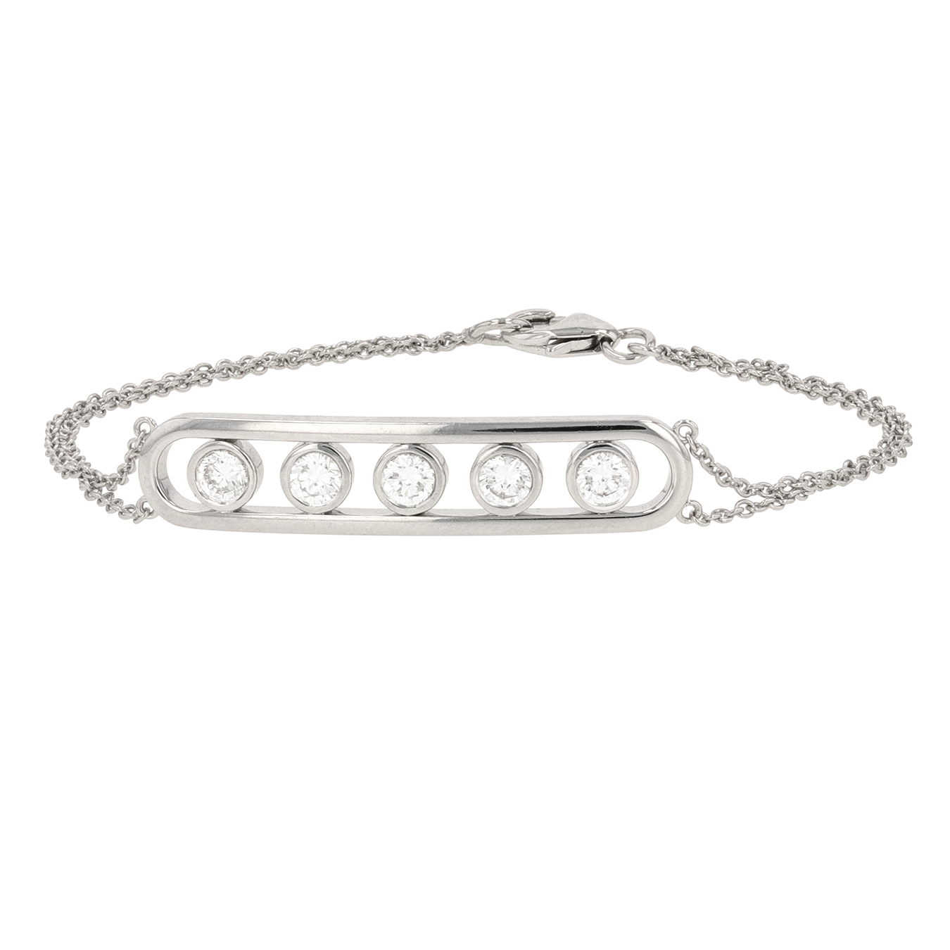 Bracelet diamants Parfait état - 1850,00 € Bracelet diamants Parfait état reconditionné disponible sur Gemme Les Bijoux
