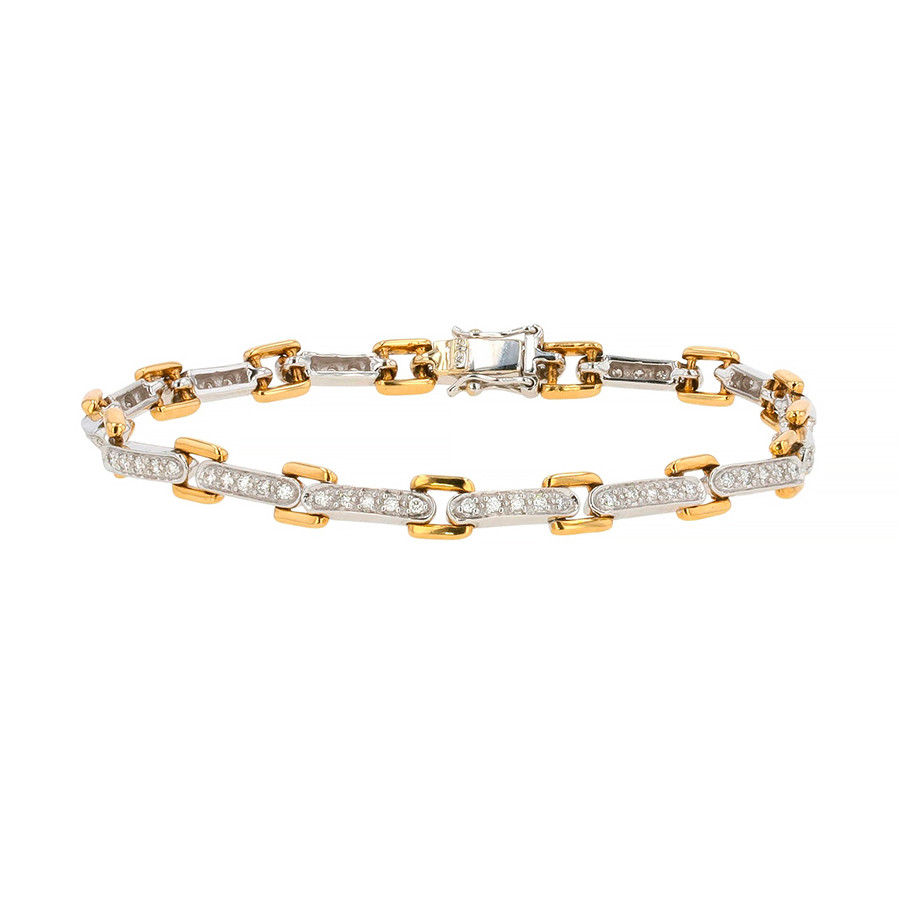 Bracelet diamants Parfait état - 3490,00 € Bracelet diamants Parfait état reconditionné disponible sur Gemme Les Bijoux
