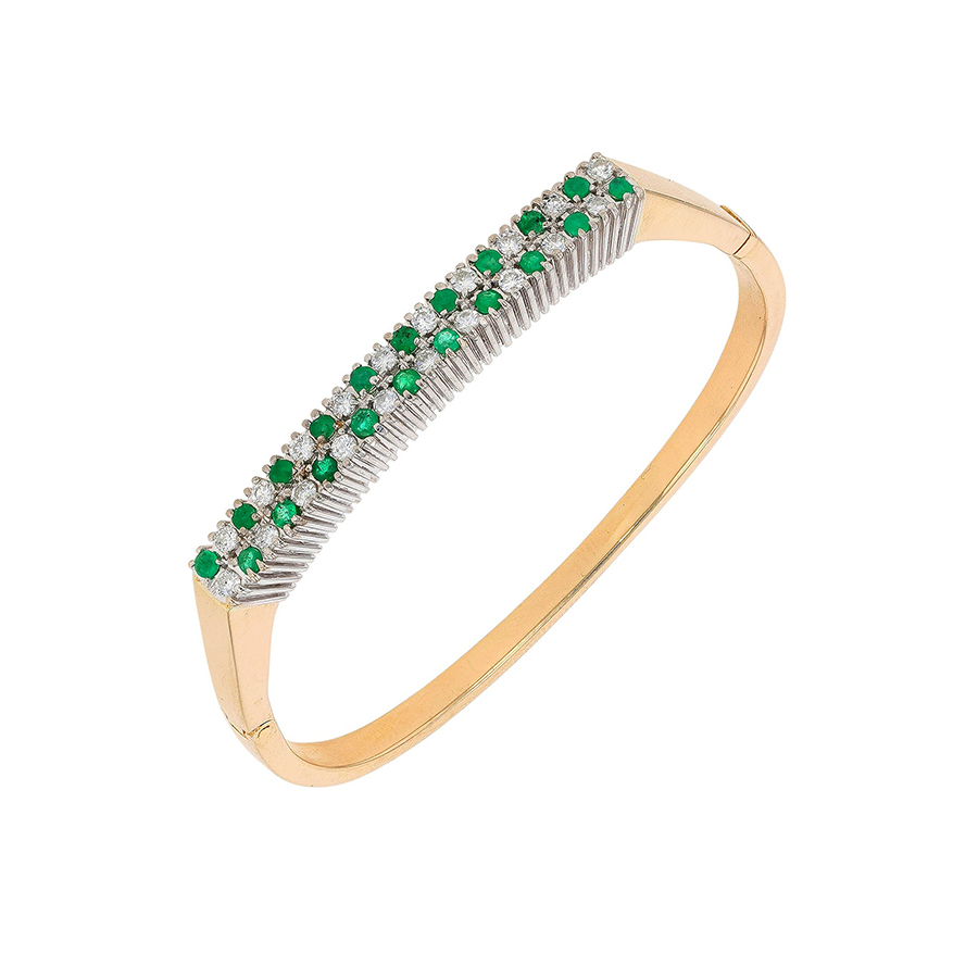 Acheter Bracelet émeraudes Parfait état - 5950,00 € Bracelet émeraudes Parfait état reconditionné disponible sur Gemme Les Bijoux