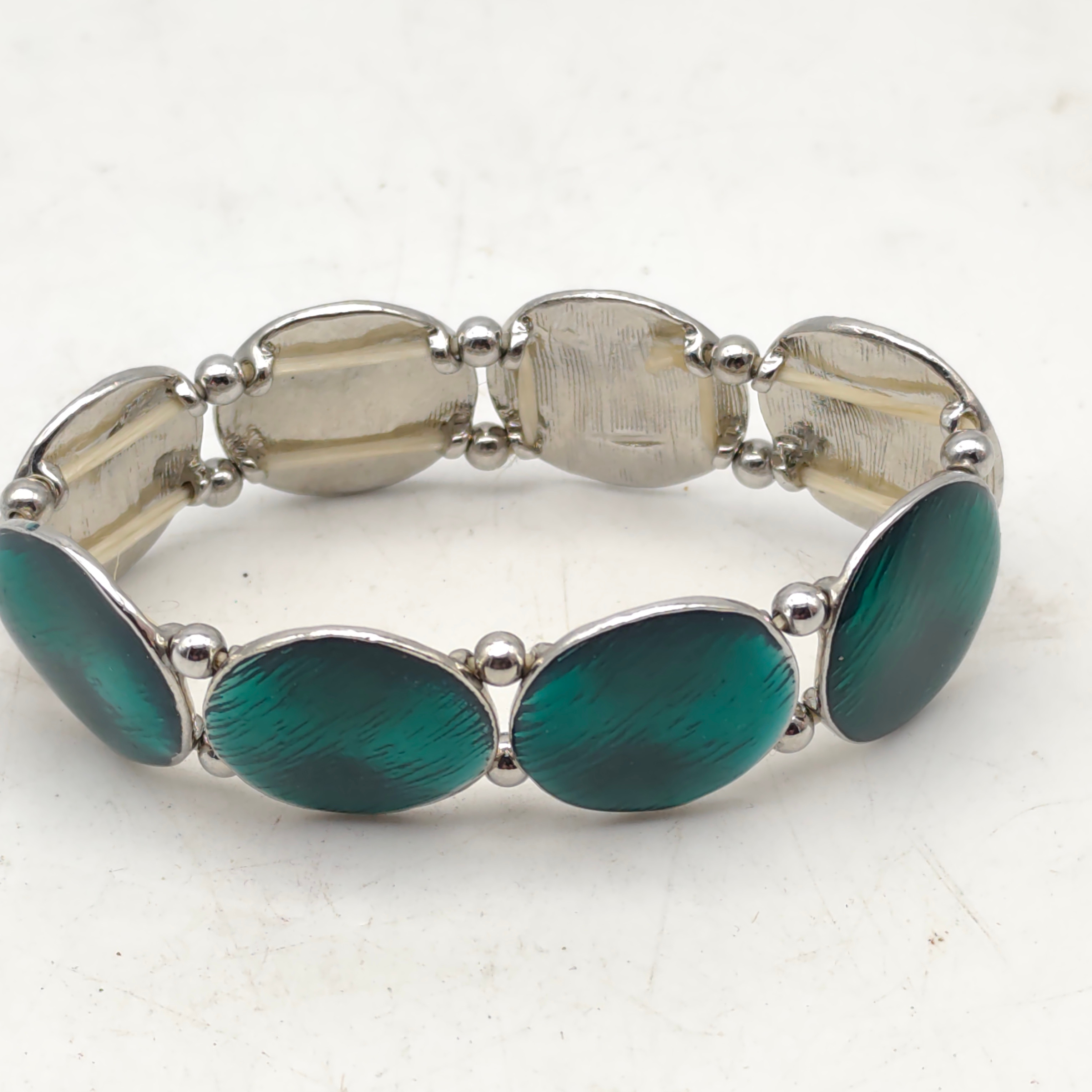 Voir photo 2 de Bracelet Métal émaillé Bracelet Métal émaillé Très bon état reconditionné photo 2