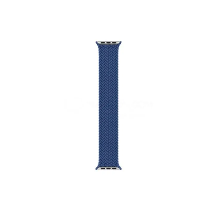 Bracelet original Apple Watch Braided Solo Loop Atlantic Blue 42 / 44 / 45 / 49mm - taille 9 Reconditionné Apple reconditionné disponible sur Cdiscount Seconde Vie