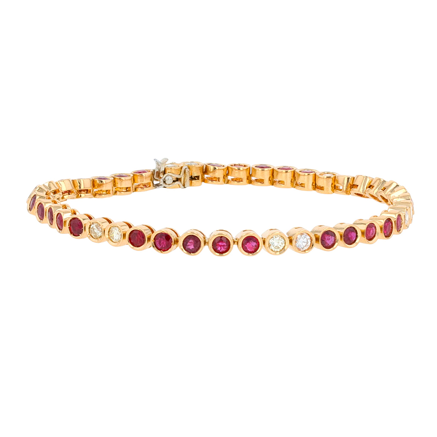 Bracelet rivière de Parfait état - 3670,00 € Bracelet rivière de Parfait état reconditionné disponible sur Gemme Les Bijoux