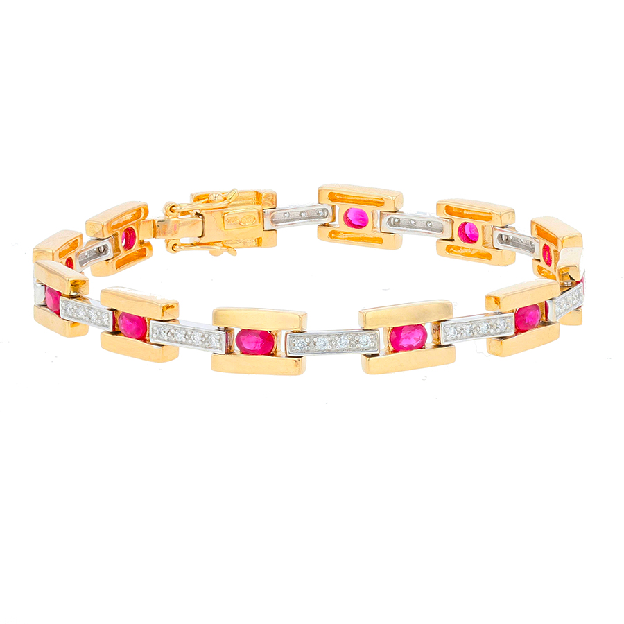 Bracelet rivière de Parfait état - 3750,00 € Bracelet rivière de Parfait état reconditionné disponible sur Gemme Les Bijoux