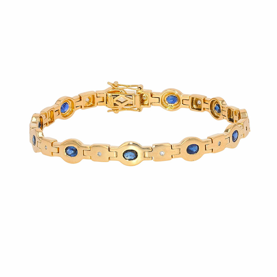 Bracelet saphirs Parfait état - 4200,00 € Bracelet saphirs Parfait état reconditionné disponible sur Gemme Les Bijoux