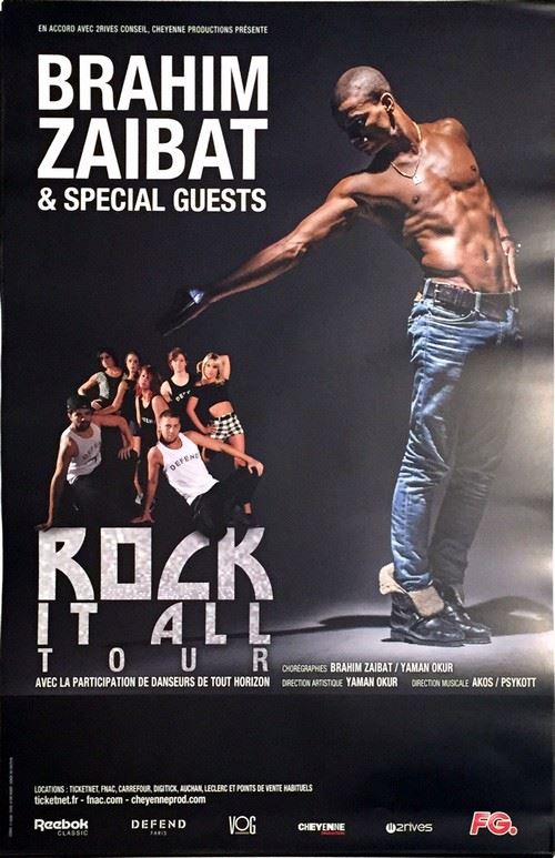 Brahim Zaibat - 40x60 cm - AFFICHE / POSTER État correct N/A reconditionné disponible sur Fnac