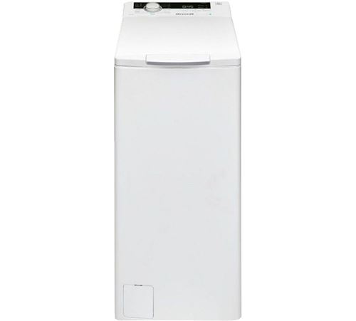 BRANDT - Lave-linge Ouverture par le haut 3, BT38038Q, Blanc, L:40cm, H:87.5cm, P:61cm, Classe énergétique : A État correct N/A reconditionné disponible sur Fnac