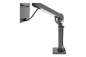 Bras pour écran NX - Kit de montage (bras articulé, ensemble de bras, matériel de fixation, base, poteau, pivot) - pour moniteur - noir mat - Taille Très bon état Ergotron reconditionné disponible sur Darty | Dero