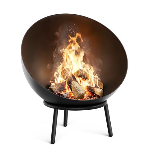 Braséro - Blumfeldt Fireball - 66 cm - Anti corrosion - Anti basculement - Solide - Inclinaison 2 en 1 État correct N/A reconditionné disponible sur Fnac