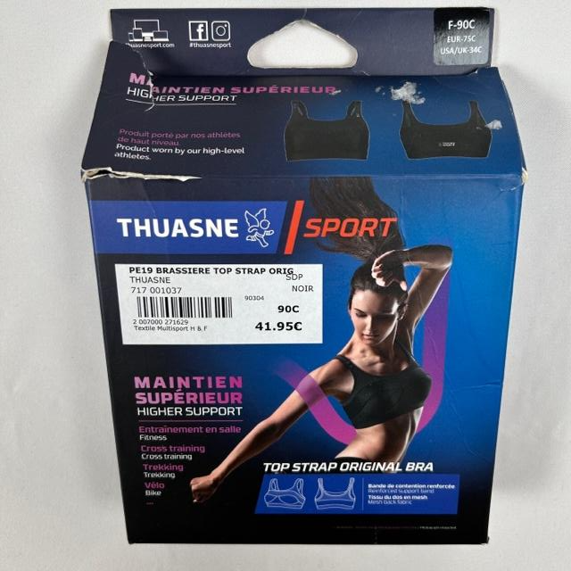 Voir photo 5 de Brassière femme Force 3 Top Strap 75C, THUASNE, noir Brassière femme Force 3 Top Strap 75C, THUASNE, noir Parfait état reconditionné photo 5