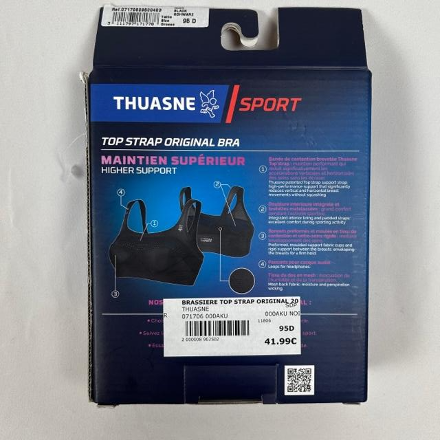 Voir photo 6 de Brassière femme Force 3 Top Strap 80D, THUASNE, noir Brassière femme Force 3 Top Strap 80D, THUASNE, noir Parfait état reconditionné photo 6