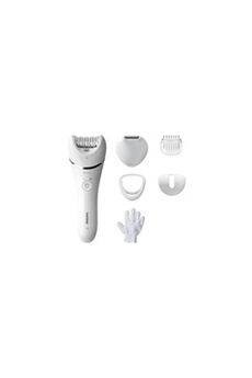 BRE715/00 - Epilateur électrique Serie 8000 - 100% étanche - 6 accessoires Très bon état Philips reconditionné disponible sur Darty
