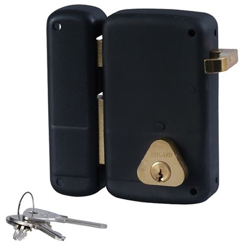 Bricard - Serrure en applique monopoint verticale Bricard tirage gauche État correct reconditionné disponible sur Fnac