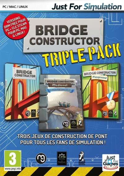 Acheter Bridge Constructor Triple Pack PC État correct - 19,00 € Bridge Constructor Triple Pack PC État correct Just for Games reconditionné disponible sur Fnac
