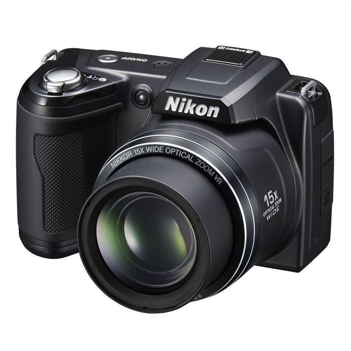 Bridge COOLPIX L110 - Noir + Nikon Nikon NIKKOR 15X WIDE OPTICAL ZOOM VR 28-420 mm f/3.5-5.4 f/3.5-5.4 Reconditionné - 119,00 € Bridge COOLPIX L110 - Noir + Nikon Nikon NIKKOR 15X WIDE OPTICAL ZOOM VR 28-420 mm f/3.5-5.4 f/3.5-5.4 Reconditionné Nikon reconditionné disponible sur Backmarket