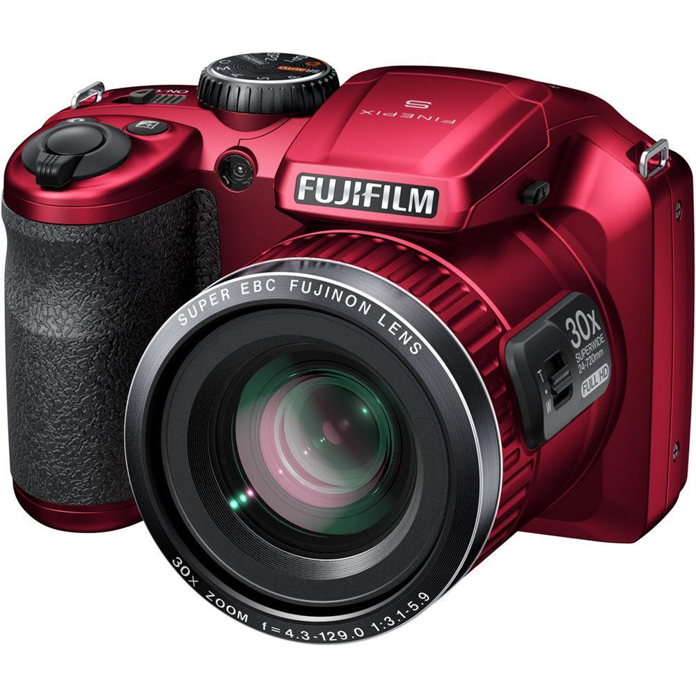 Bridge FinePix S4900 - Rouge + Fujinon Super EBC Fujinon Lens 24-720mm f/3.1-5.9 24-720mm f/3.1-5.9 Reconditionné Fujifilm reconditionné disponible sur Backmarket