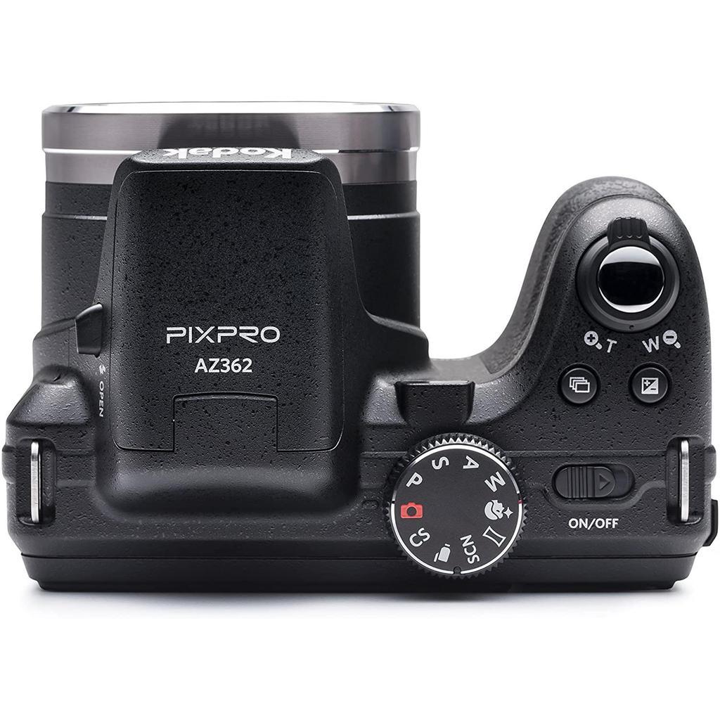 Bridge - Kodak PixPro AZ362 - Noir + objectif Kodak 36x Wide Optical Zoom Aspheric HD 24-864mm f/2.9-5.7 Reconditionné - 169,00 € Bridge - Kodak PixPro AZ362 - Noir + objectif Kodak 36x Wide Optical Zoom Aspheric HD 24-864mm f/2.9-5.7 Reconditionné Kodak reconditionné disponible sur Backmarket