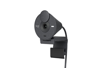 Brio 300 Full HD avec confidentialite, micro a reduction de bruit, USB-C - Graphite Bon état reconditionné disponible sur Darty
