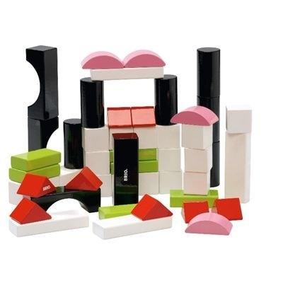 BRIO - 30156 - JOUET PREMIER AGE EN BOIS - 50 CUBES COLORÉS - BOIS LAQUÉ État correct Brio reconditionné disponible sur Fnac