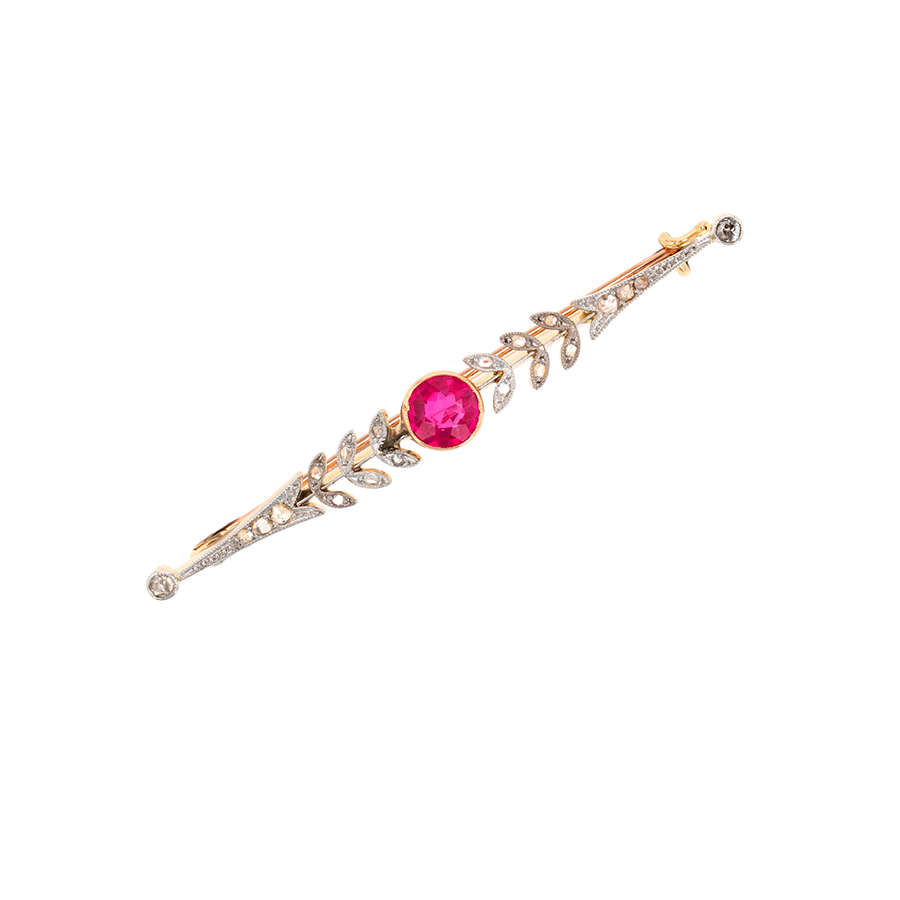 Broche ancienne Parfait état - 720,00 € Broche ancienne Parfait état reconditionné disponible sur Gemme Les Bijoux