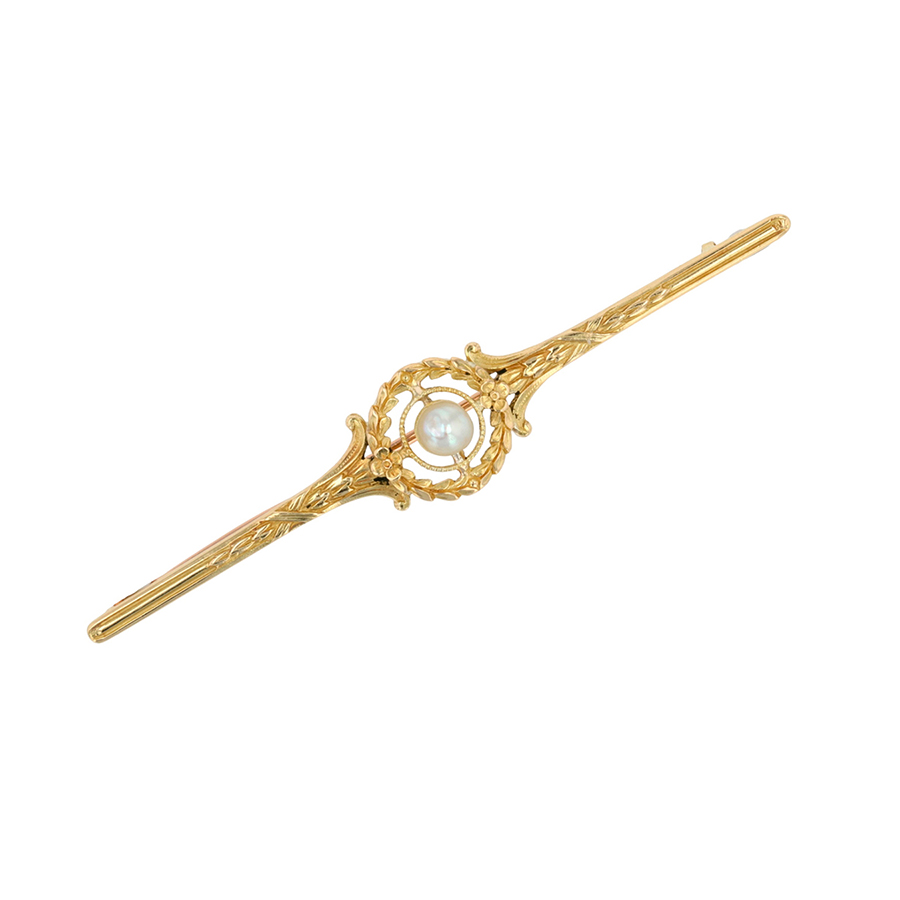 Broche vintage perle Parfait état - 730,00 € Broche vintage perle Parfait état reconditionné disponible sur Gemme Les Bijoux | Dero