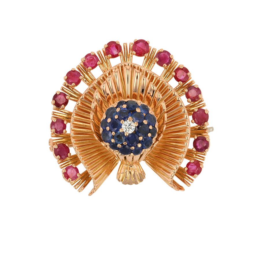 Broche vintage Parfait état - 3800,00 € Broche vintage Parfait état reconditionné disponible sur Gemme Les Bijoux