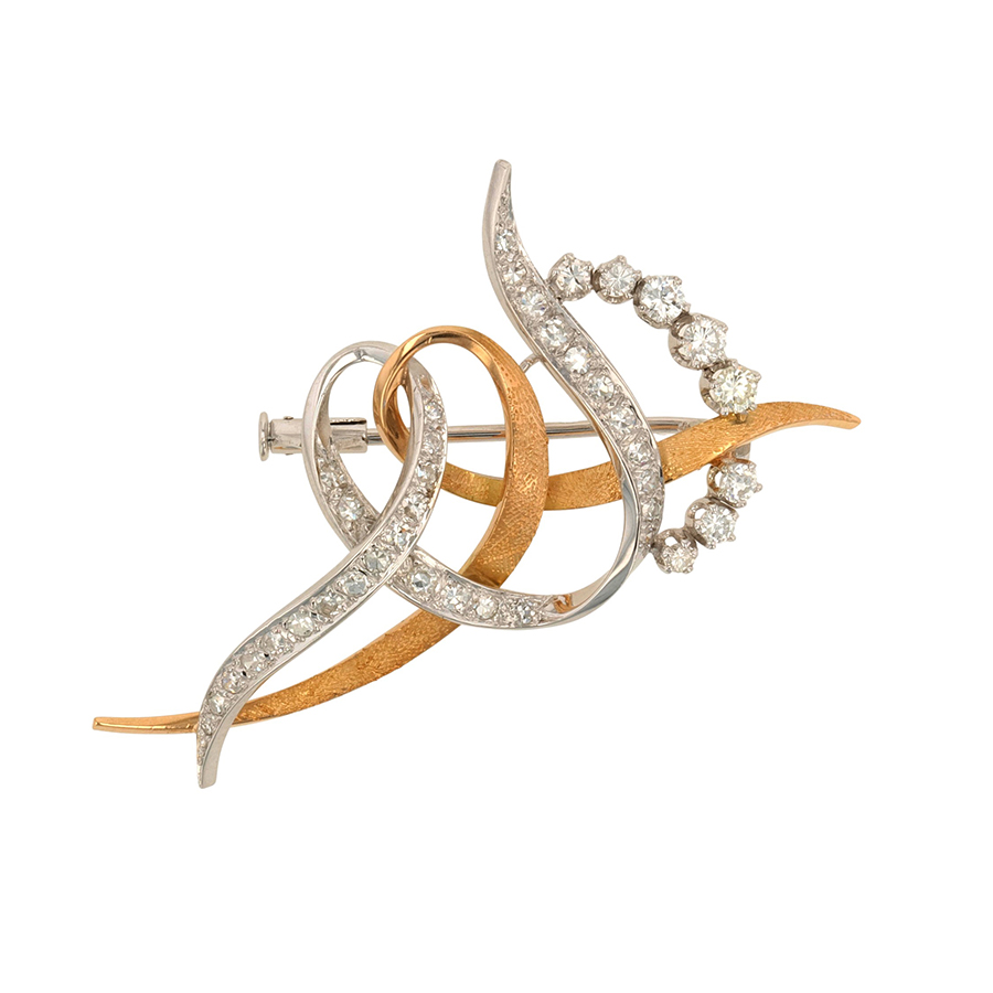 Broche vintage Parfait état - 1500,00 € Broche vintage Parfait état reconditionné disponible sur Gemme Les Bijoux