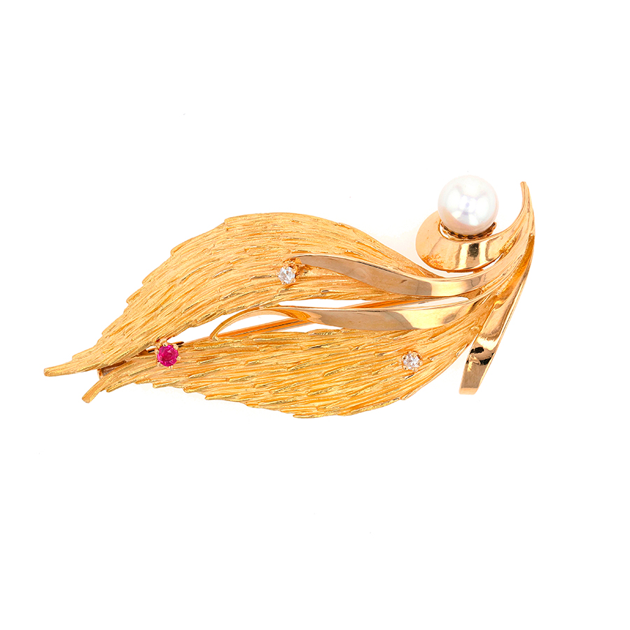 Broche vintage Parfait état - 1375,00 € Broche vintage Parfait état reconditionné disponible sur Gemme Les Bijoux