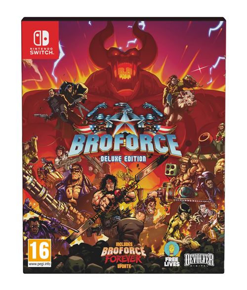 Broforce Deluxe Edition Nintendo Switch État correct Flashpoint Germany GmbH reconditionné disponible sur Fnac
