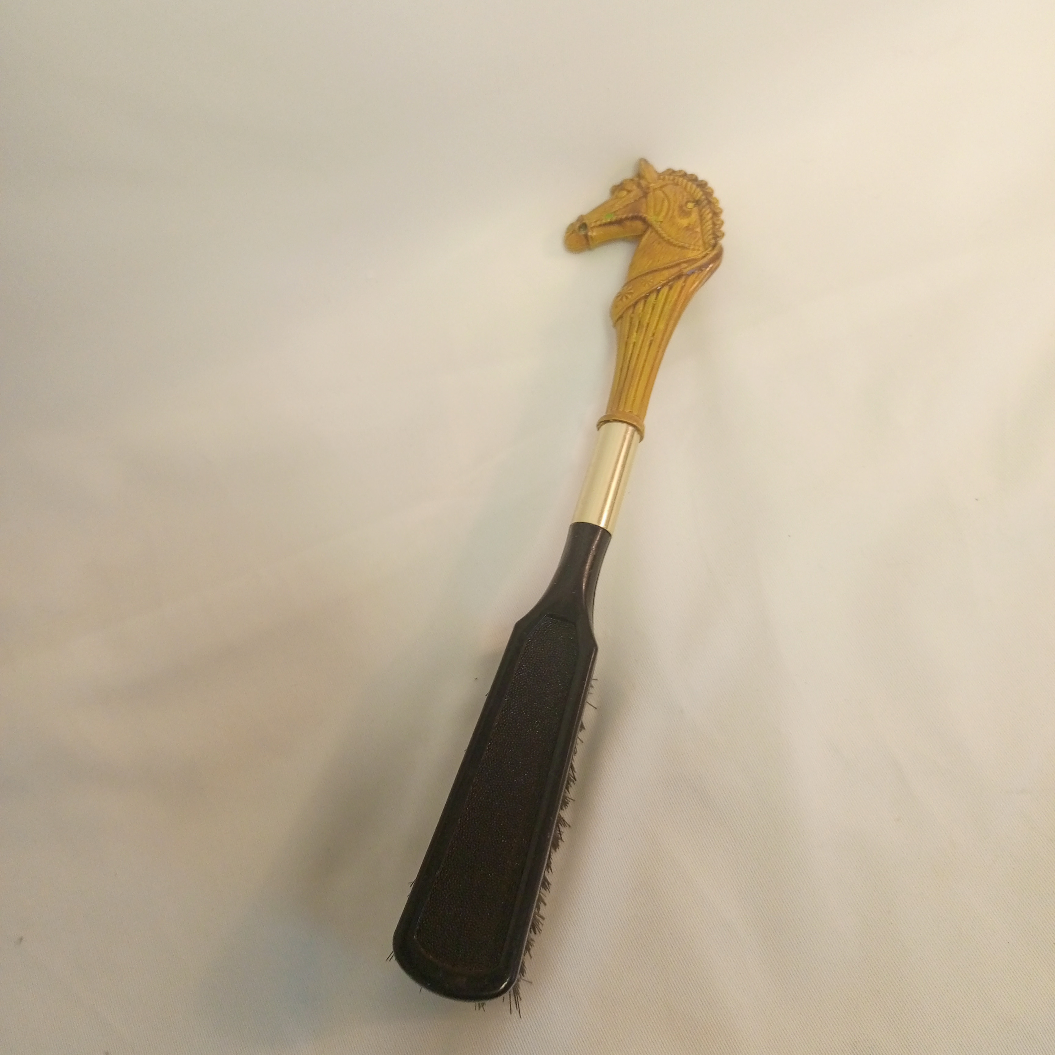 Voir photo 3 de Brosse à cirer pour Chaussures Equestre Vintage Brosse à cirer pour Chaussures Equestre Vintage État correct reconditionné photo 3
