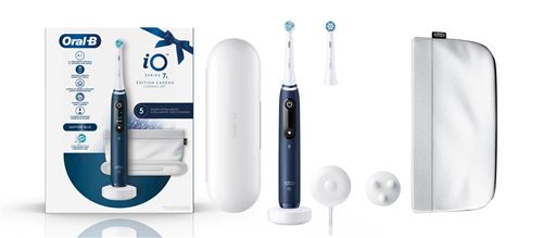 Brosse à dents électrique Oral B iO Series 7 Sapphire Edition Cadeau Bleu État correct Oral-B reconditionné disponible sur Fnac