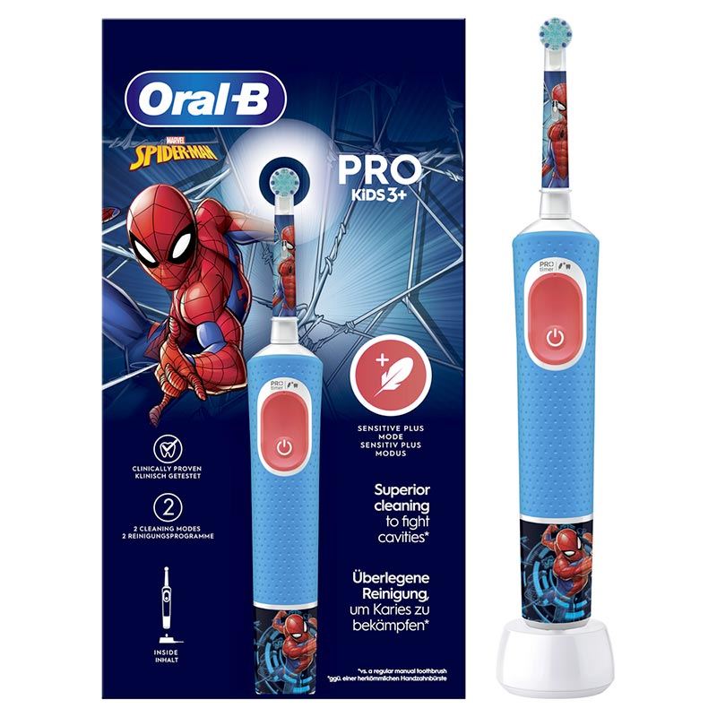 Acheter Brosse À Dents electrique Oral-b Pro Kids Spider Man Bon état - 23,98 € Brosse À Dents electrique Oral-b Pro Kids Spider Man Bon état reconditionné disponible sur Electro Depot