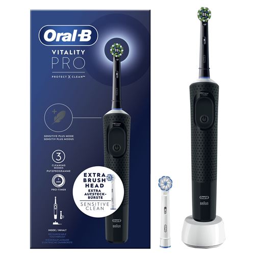 Brosse à dents électrique Oral B Vitality Pro D173 Noir État correct Oral-B reconditionné disponible sur Fnac