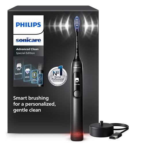 Brosse à dents électrique Philips HX3792/11 Noir Rouge État correct Philips reconditionné disponible sur Fnac