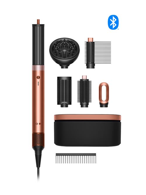 Brosse Coiffante Dyson Airwrap Co-anda 2x Cheveux bouclés à frisés Edition Gifting 2025 Soie Ambrée État correct reconditionné disponible sur Fnac