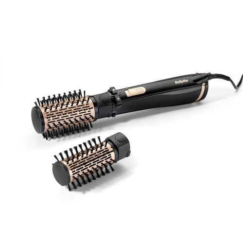 Brosse soufflante rotative BaByliss Big Hair Dual 1000 AS962E 1000 W Noir et Or État correct BaByliss reconditionné disponible sur Fnac