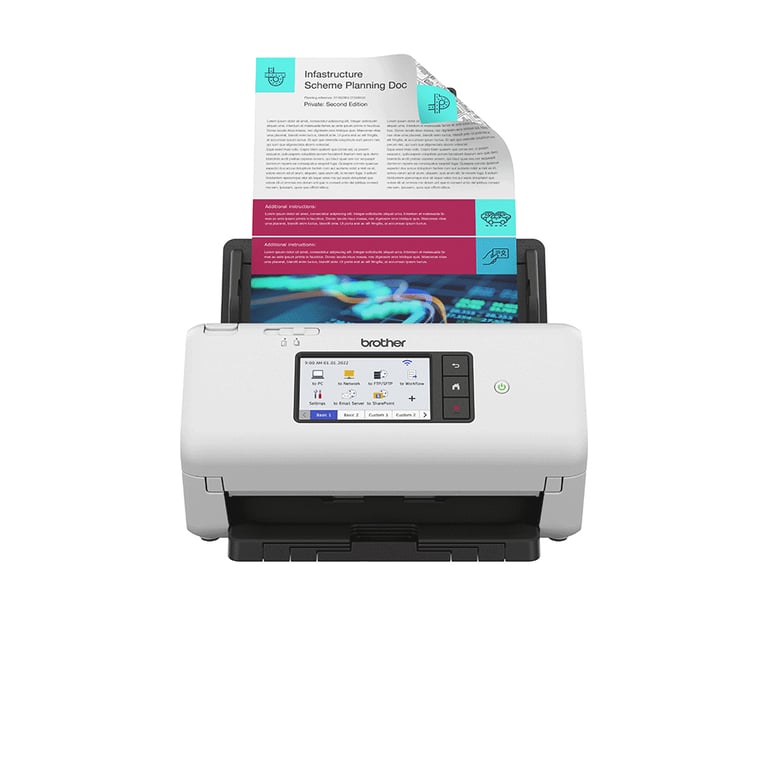 Brother ADS-4700W - Scanner bureautique - Excellent état Parfait état - 428,88 € Brother ADS-4700W - Scanner bureautique - Excellent état Parfait état Brother reconditionné disponible sur Pixmania