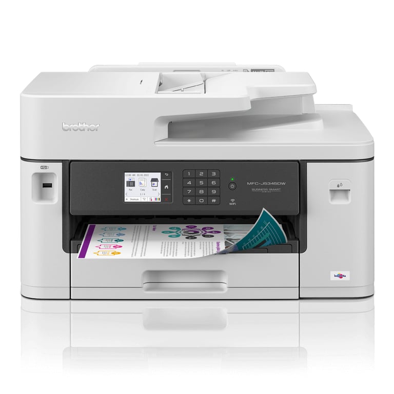 Brother MFC-J5345DW imprimante multifonction Jet d'encre A3 4800 x 1200 DPI 28 ppm Wifi - Excellent état Parfait état Brother reconditionné disponible sur Pixmania