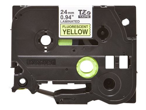 Brother TZe-C51 - Noir sur jaune - Rouleau (2,4 cm x 5 m) 1 cassette(s) bande fluorescente - pour Brother PT-D600; P-Touch PT-2470, 3600, D800, E550, H500, P750; P-Touch Cube Plus PT-P710 État correct Brother reconditionné disponible sur Fnac