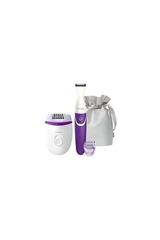 BRP505/00 Coffret Epilation Corps et Maillot - Epilateur électrique Satinelle Compact + Tondeuse bikini Bon état - 69,00 € BRP505/00 Coffret Epilation Corps et Maillot - Epilateur électrique Satinelle Compact + Tondeuse bikini Bon état Philips reconditionné disponible sur Darty | Dero