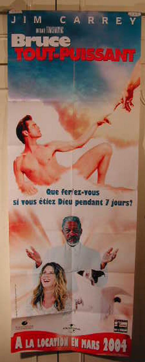 Acheter Bruce tout puissant - 57x156 cm - AFFICHE / POSTER État correct - 13,99 € Bruce tout puissant - 57x156 cm - AFFICHE / POSTER État correct reconditionné disponible sur Fnac