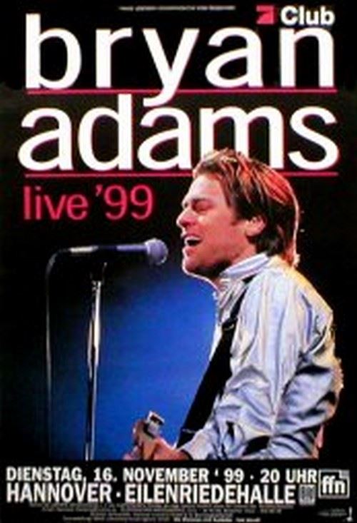Bryan ADAMS - 60x84 cm - AFFICHE / POSTER État correct N/A reconditionné disponible sur Fnac