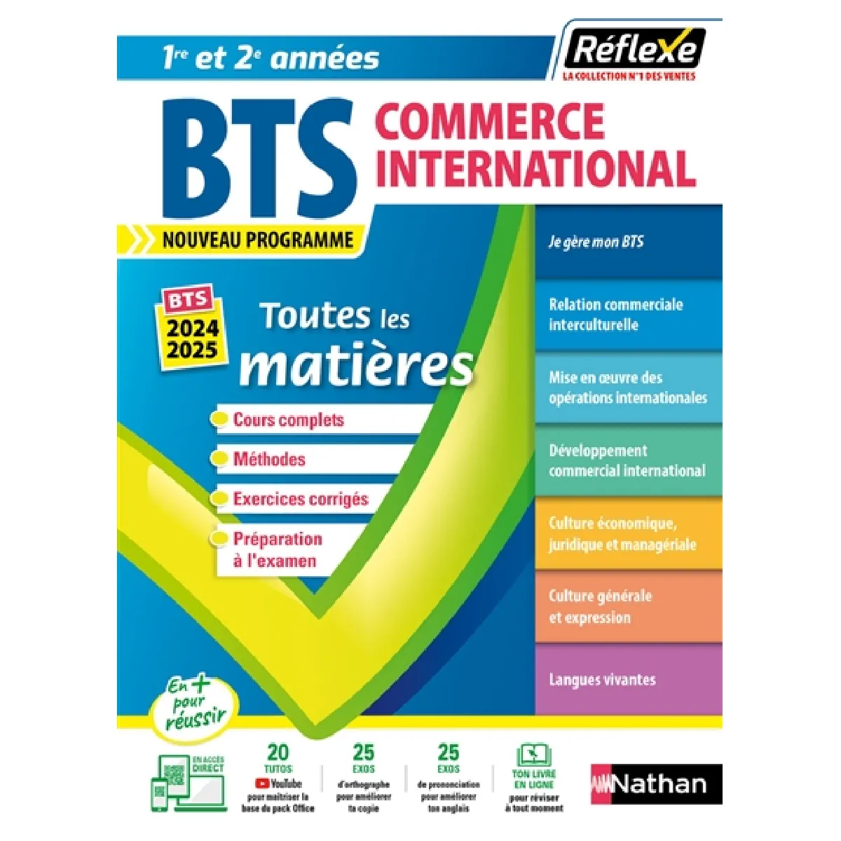 Acheter BTS CI commerce international, 1re et 2e années : toutes les matières : BTS 2023-2024, nouveau programme État correct - 10,59 € BTS CI commerce international, 1re et 2e années : toutes les matières : BTS 2023-2024, nouveau programme État correct N/A (Il ne s'agit pas d'une marque reconditionné disponible sur Rue du Commerce Seconde Vie
