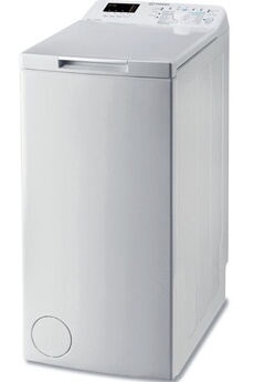 BTW S72200 FR/N - Machine à laver - largeur : 40 cm - profondeur : 60 cm - hauteur : 90 cm - chargement par le dessus - 42 litres - 7 kg - 1152 Très bon état Indesit reconditionné disponible sur Darty