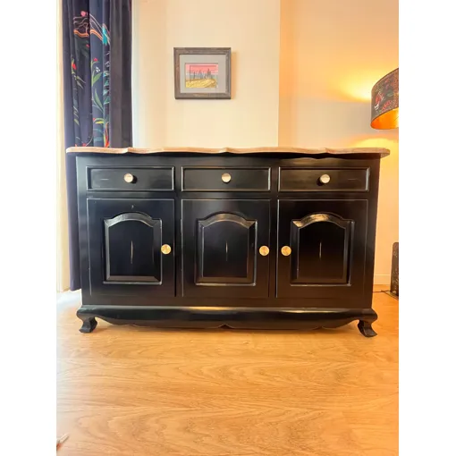 Buffet noir Maison du Monde Bon état reconditionné disponible sur Rakuten